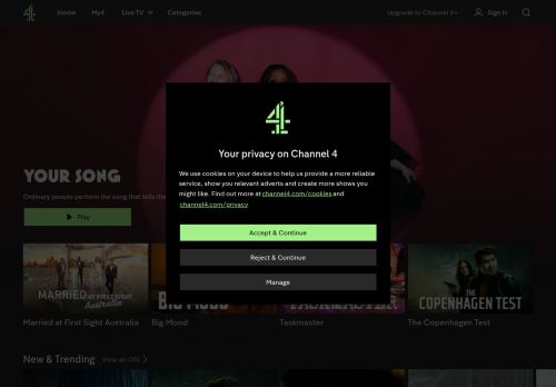 Screenshot of the audited page (Desktop 1440×900)