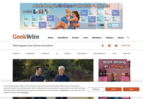 Screenshot of the audited page (Desktop 1440×900)