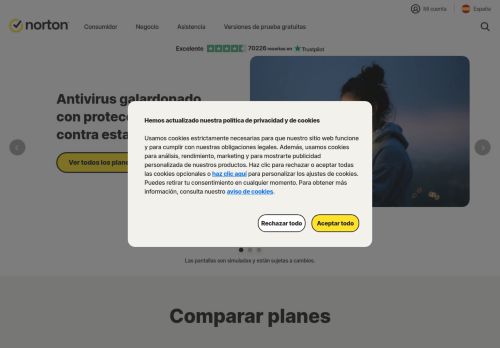 Screenshot of the audited page (Desktop 1440×900)
