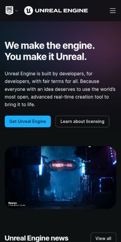 Screenshot of the audited page (Mobile 375×812)