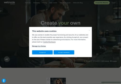 Screenshot of the audited page (Desktop 1440×900)