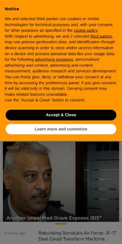 Screenshot of the audited page (Mobile 375×812)