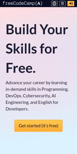 Screenshot of the audited page (Mobile 375×812)