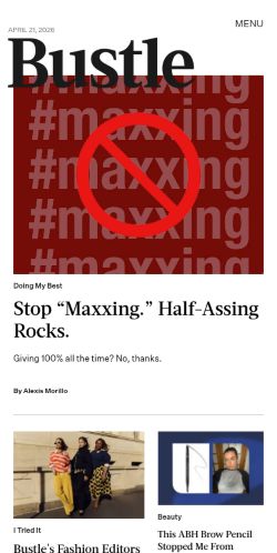 Screenshot of the audited page (Mobile 375×812)