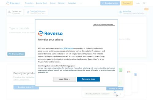 Screenshot of the audited page (Desktop 1440×900)