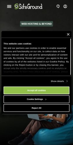 Screenshot of the audited page (Mobile 375×812)