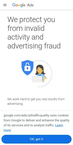 Screenshot of the audited page (Mobile 375×812)