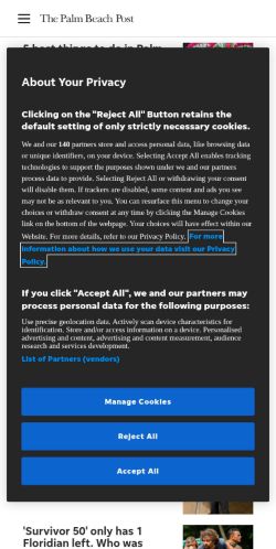 Screenshot of the audited page (Mobile 375×812)