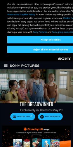 Screenshot of the audited page (Mobile 375×812)