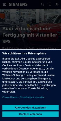 Screenshot of the audited page (Mobile 375×812)