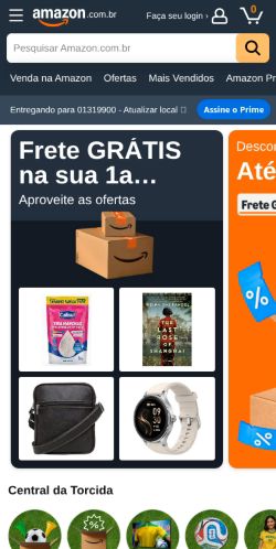 Screenshot of the audited page (Mobile 375×812)