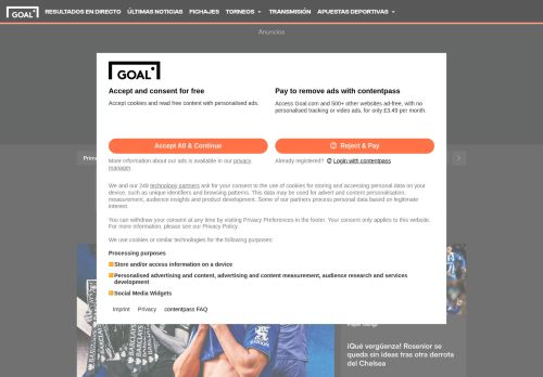 Screenshot of the audited page (Desktop 1440×900)