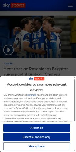 Screenshot of the audited page (Mobile 375×812)