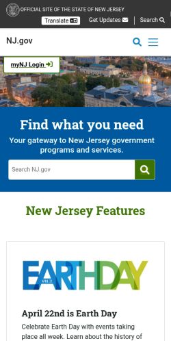 Screenshot of the audited page (Mobile 375×812)