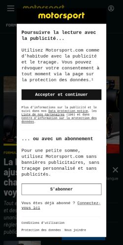 Screenshot of the audited page (Mobile 375×812)