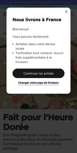 Screenshot of the audited page (Mobile 375×812)