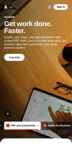 Screenshot of the audited page (Mobile 375×812)