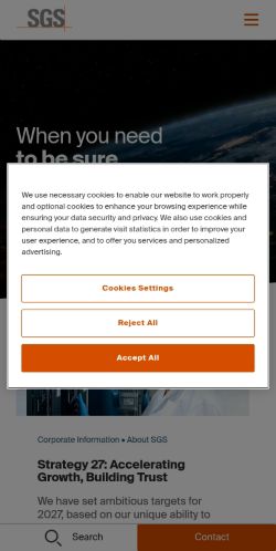 Screenshot of the audited page (Mobile 375×812)