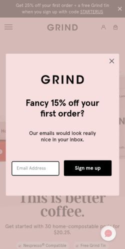 Screenshot of the audited page (Mobile 375×812)