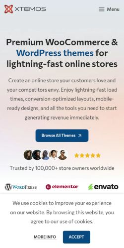 Screenshot of the audited page (Mobile 375×812)
