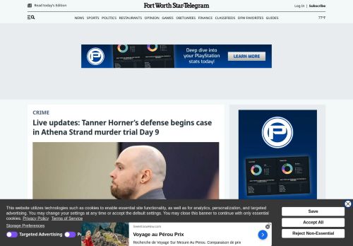 Screenshot of the audited page (Desktop 1440×900)