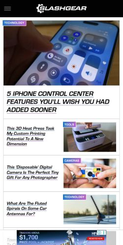 Screenshot of the audited page (Mobile 375×812)