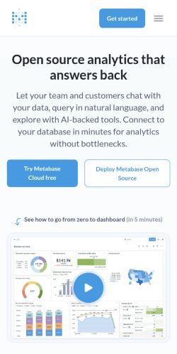 Screenshot of the audited page (Mobile 375×812)