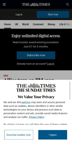Screenshot of the audited page (Mobile 375×812)