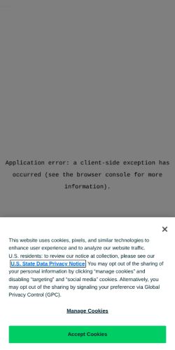 Screenshot of the audited page (Mobile 375×812)