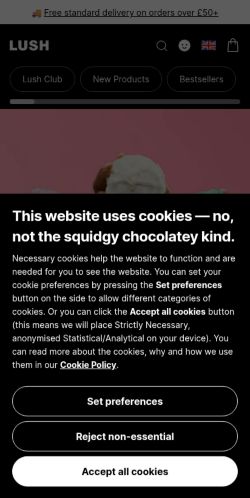 Screenshot of the audited page (Mobile 375×812)