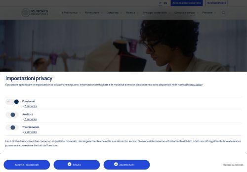 Screenshot of the audited page (Desktop 1440×900)