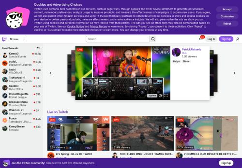 Screenshot of the audited page (Desktop 1440×900)