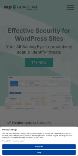 Screenshot of the audited page (Mobile 375×812)