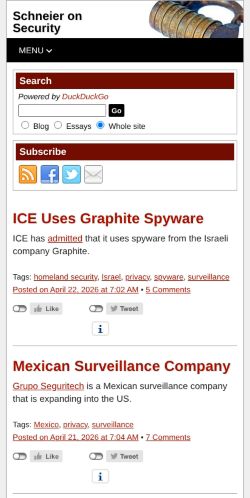 Screenshot of the audited page (Mobile 375×812)