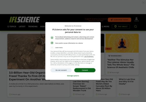 Screenshot of the audited page (Desktop 1440×900)