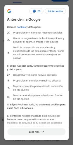 Screenshot of the audited page (Mobile 375×812)