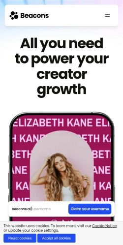 Screenshot of the audited page (Mobile 375×812)