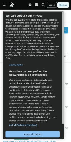 Screenshot of the audited page (Mobile 375×812)