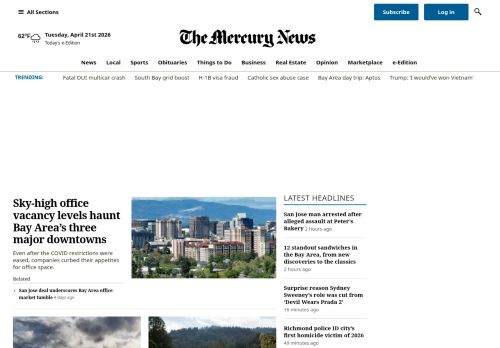Screenshot of the audited page (Desktop 1440×900)