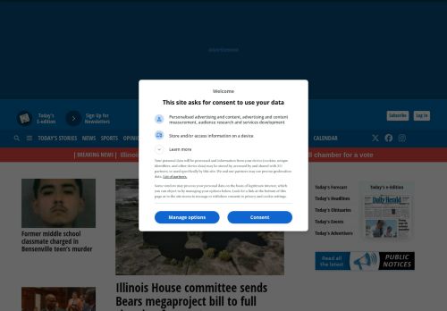 Screenshot of the audited page (Desktop 1440×900)