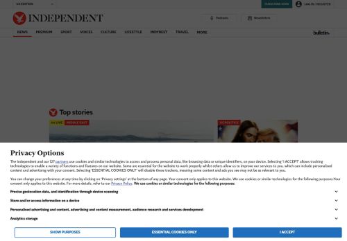 Screenshot of the audited page (Desktop 1440×900)