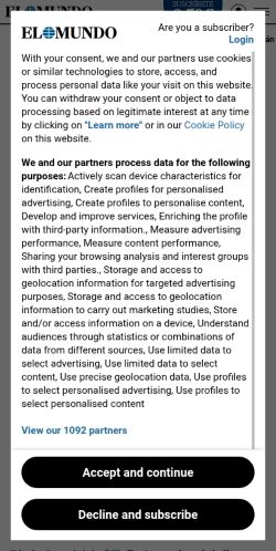 Screenshot of the audited page (Mobile 375×812)