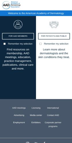 Screenshot of the audited page (Mobile 375×812)