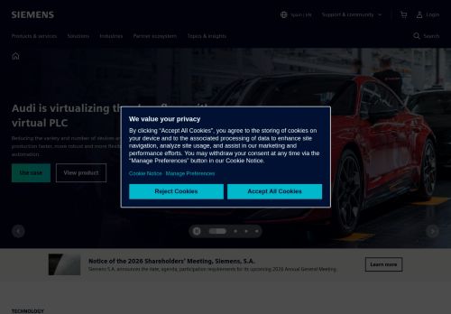 Screenshot of the audited page (Desktop 1440×900)