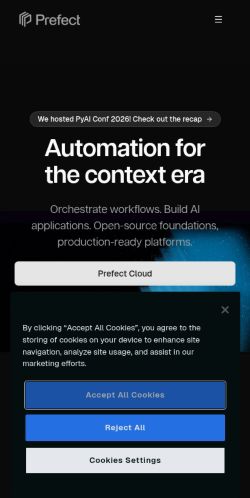 Screenshot of the audited page (Mobile 375×812)