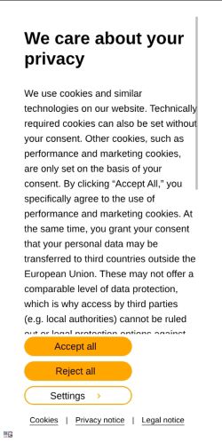 Screenshot of the audited page (Mobile 375×812)