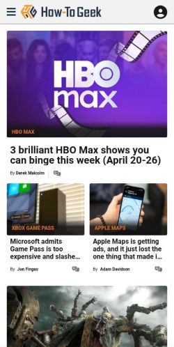 Screenshot of the audited page (Mobile 375×812)