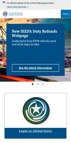Screenshot of the audited page (Mobile 375×812)