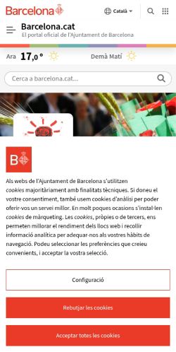 Screenshot of the audited page (Mobile 375×812)