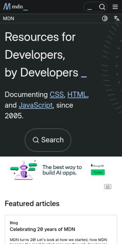 Screenshot of the audited page (Mobile 375×812)